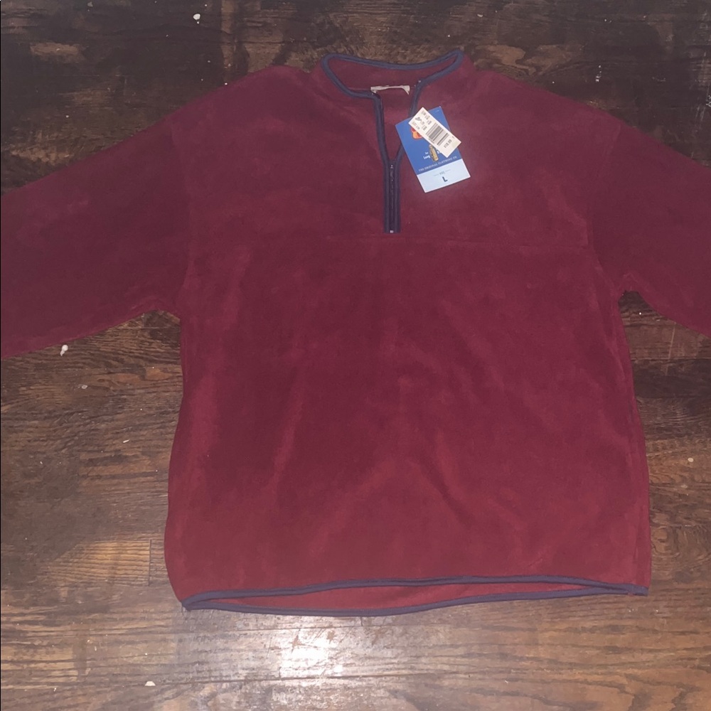 Red Pullover Fleece